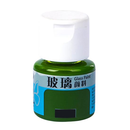 

1 Набор Краска по стеклу Яркие цвета Удобная Без запекания Высокий глянец Блестящая Сделай сам Портативная Глянцевая отделка Акриловая эмаль Художественная роспись Покрытие для Студента зелёный