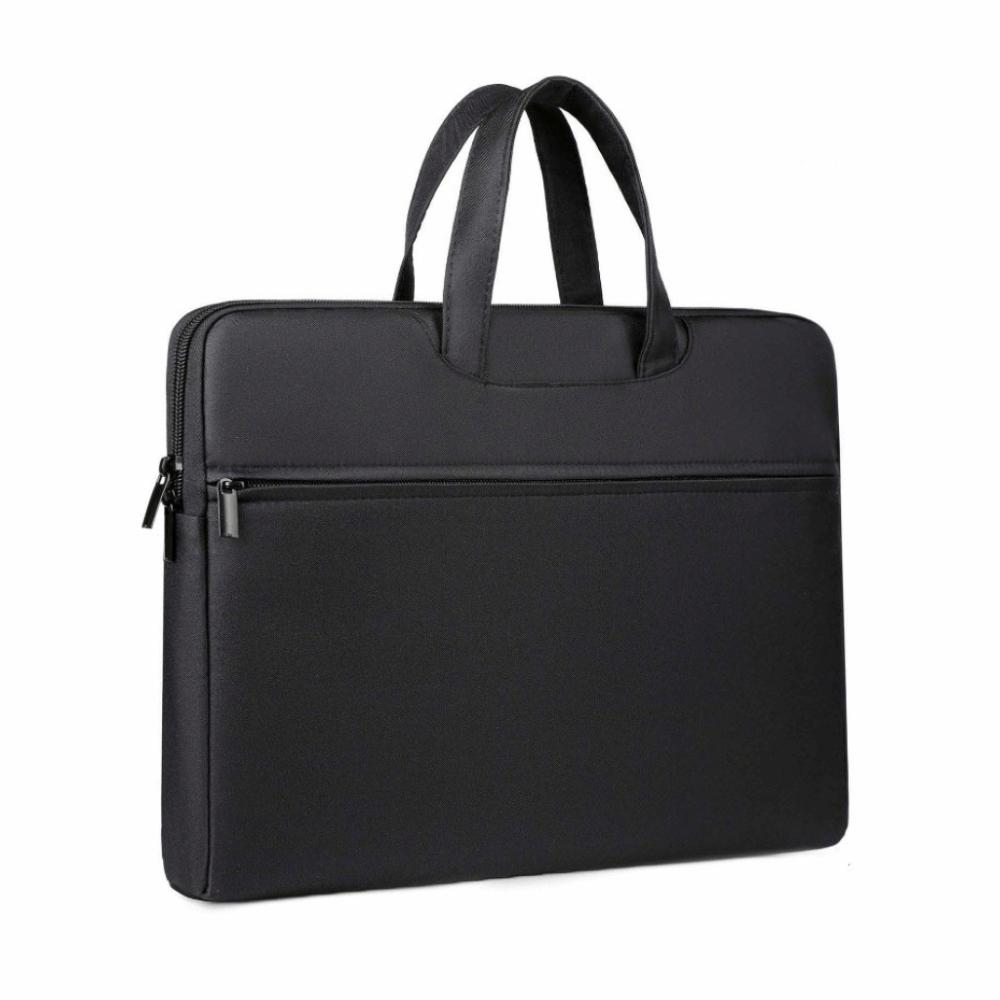Document Large Capacity Business Briefcase Waterproof Zipper Storage Handbag Laptop Bag  Office Use
