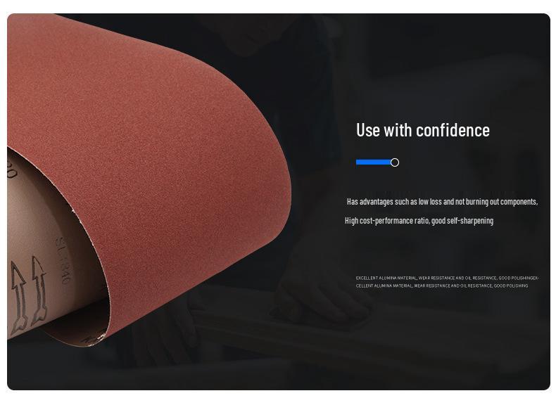 1370x100 Sanding Belt for Woodworking, Metal Grinding, and Polishing Machine