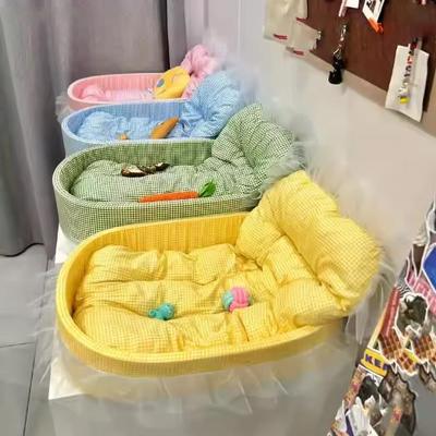 Cat Princess Sofa Bed Washable Removable Pet Mat All Seasons Cats Dogs