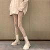 Moon Fishing Net Women's Flower Vine Autumn and Winter Sexy Stockings Thin Inner Socks with Feet Hollowed Out Fishing Net Socks