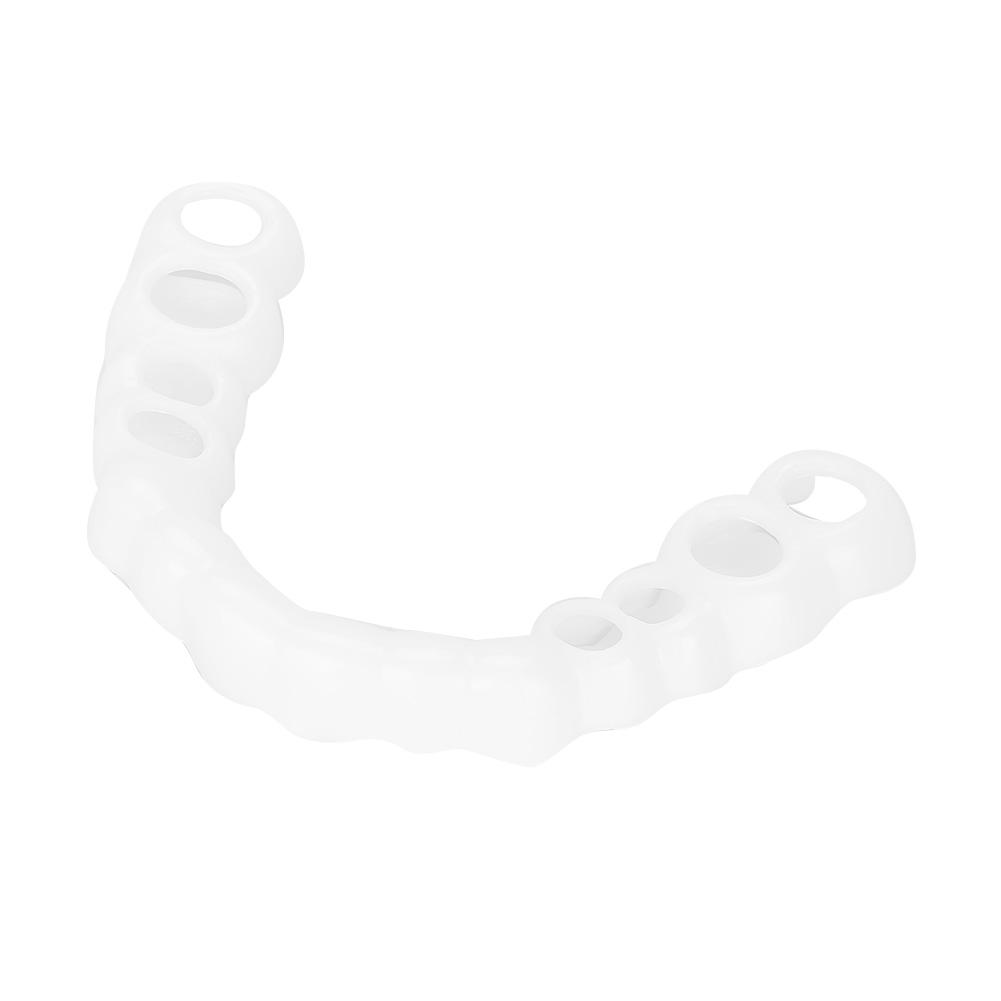 Upper Temporary False Teeth Cover Cosmetic Set False Fake Tooth Kit