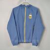 Men Women Hooded Windbreaker Jacket Soccer Training Coat Outdoor Sportswear Lightweight Breathable
