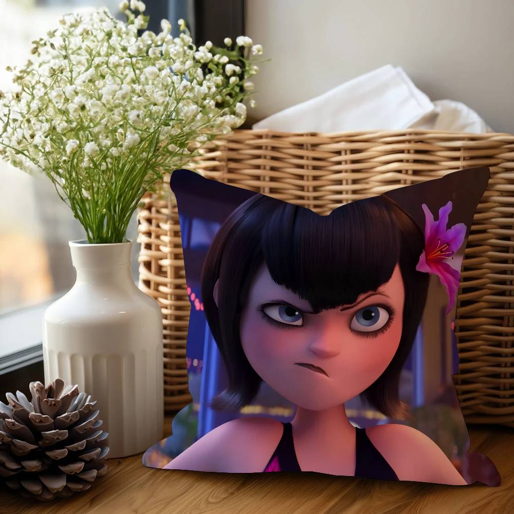 

H-ОТЕЛЬ ТРАНСИЛЬВАНИЯ Персонализированная фотография Текст Домашние декоративные подушки Бытовые подарки 45x45см 16x16Inch