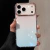 Luxury Glitter Bling Starry Clear Phone Case For iPhone 17 Air 16 14 13 12 11 Pro Max Mini Plus Shockproof Gradient Hard Cover