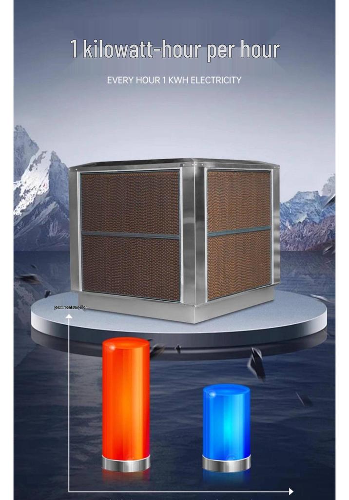 Stainless Steel Eco-Friendly Industrial Cooling Fan & Water Air Conditioner