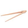 Wooden Wooden Tongs Reusable Snack Clip Grilling Accessory Bread Tongs  Cooking Preparation