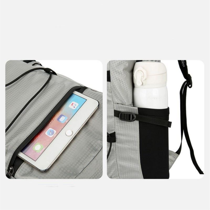 1PCS faltbarer wasserdichter Rucksack für Männer und Frauen, leichte Lauf-Offroad-Radsport-Hauttasche