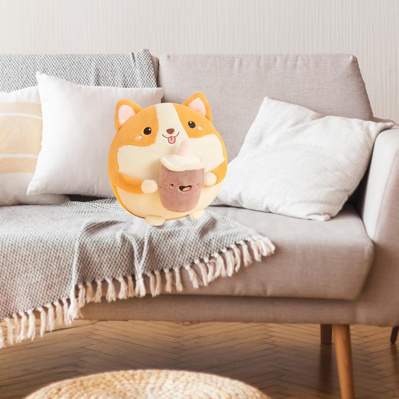 Подушка Корги Декоративная Подарок Собака Новинка ie Кукла Валентин eyes open