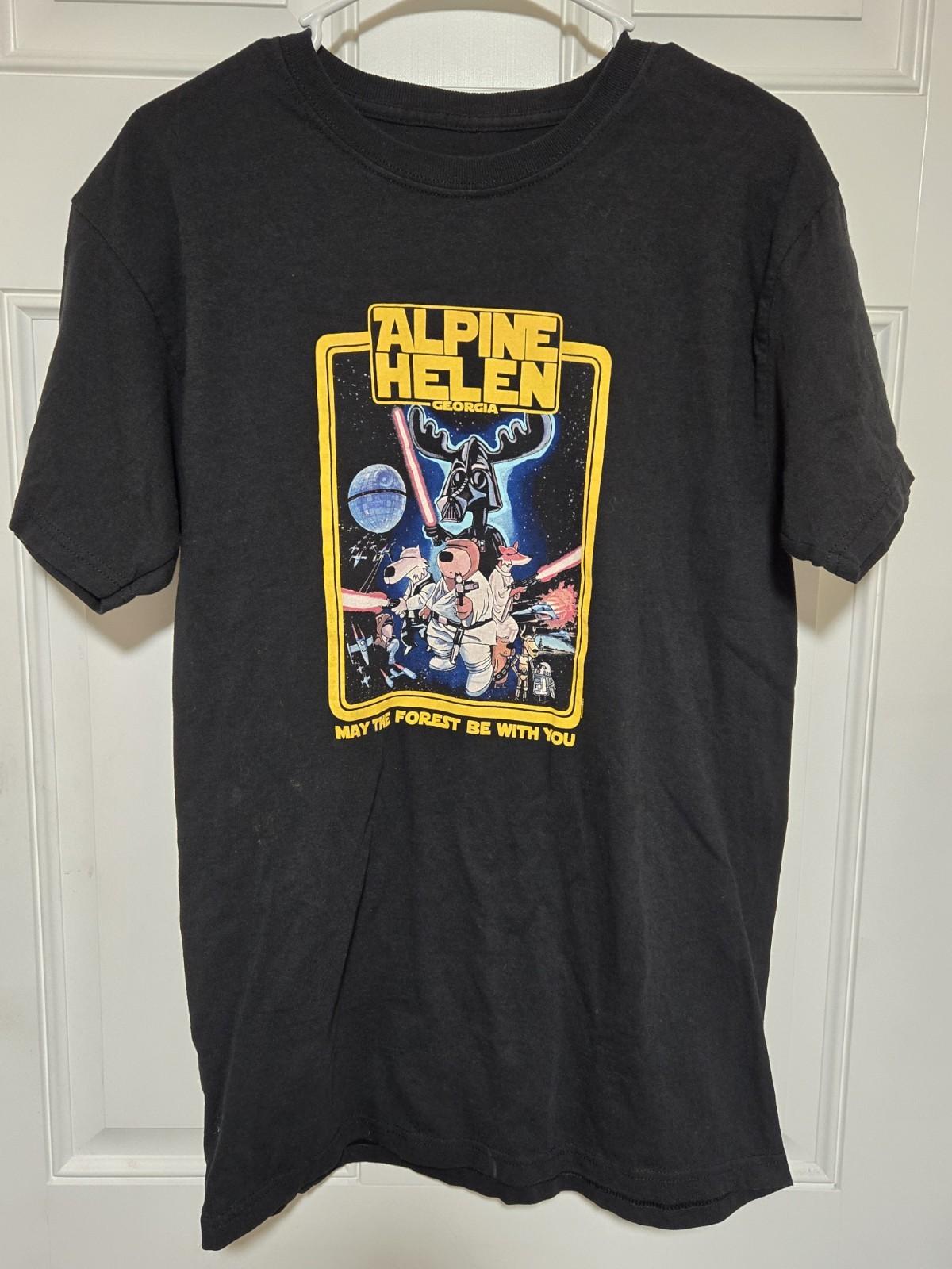Alpine Helen Georgia Shirt Family Guy Star Wars Mens Medium Unisex T-Shirt M