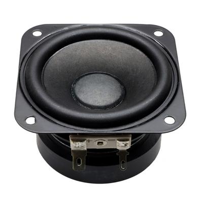 1Pc 70x70mm 2.75Inch 4Ohm 15W Bass Speaker 70mm Subwoofer for Sound Enthusiasts and DIY Projects Black
