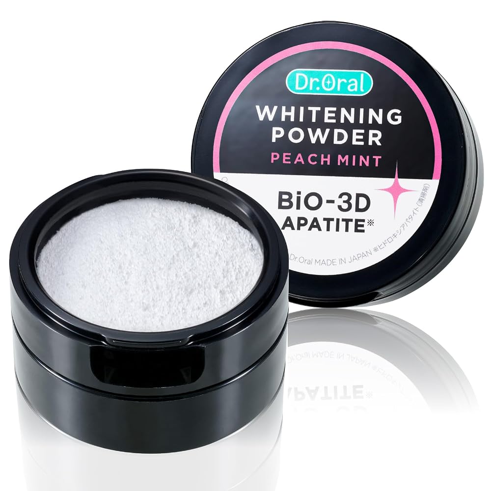 Dr.Oral 3D Tone-Up Powder Peach Mint 25g Bio 3D Apatite Toothpaste