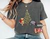 Comfort Color Christmas T-shirt, Christmas Lights Shirt,Christmas Family Top,Holiday Gift,Christmas Family Matching Shirt,Winter Santa Shirt