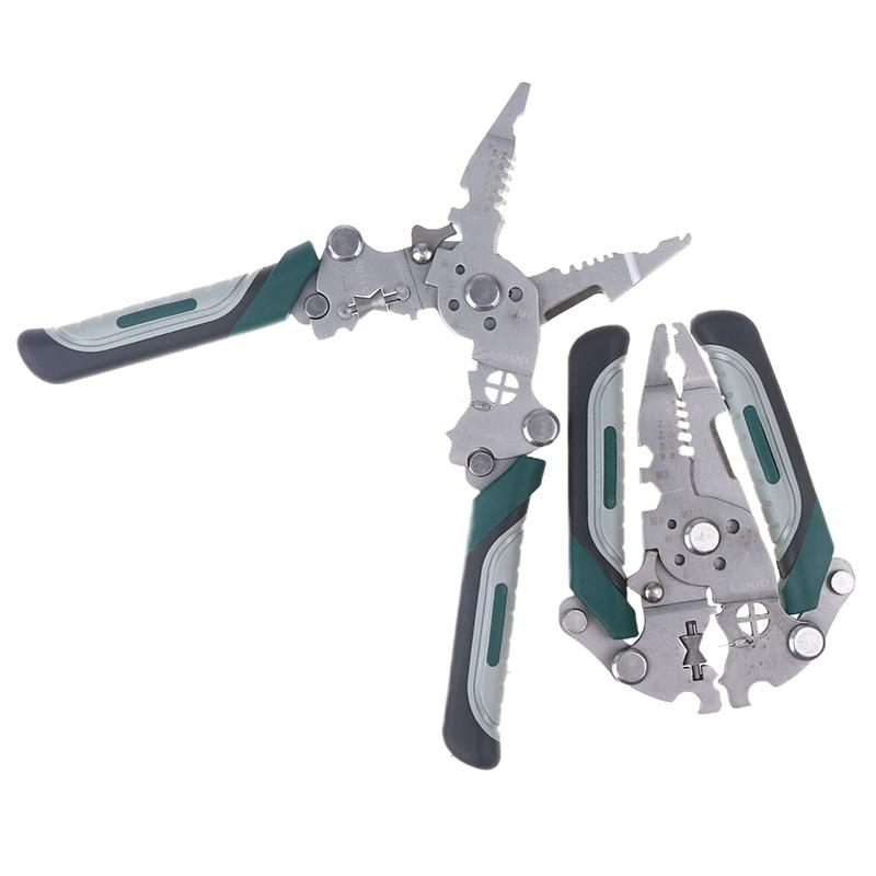 Foldable Multifunctional Wire Stripping Pliers For Electricians Foldable Wire Stripper, Pulley Design Multi-Function Electrician
