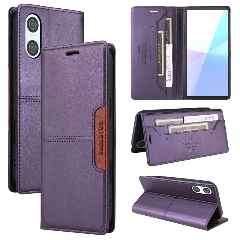 Flip Leather Wallet Card Phone Case for Sony Xperia 10 VI 1 V 5 III Magnetic Book Bag Cover For Sony Xperia 1 II 5 IV 10 V Coque