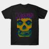 Asiatisk Størrelse Bomuld Unisex T-shirt Print T-shirt Misfits T-shirt No-Cut Print Normal Pasform