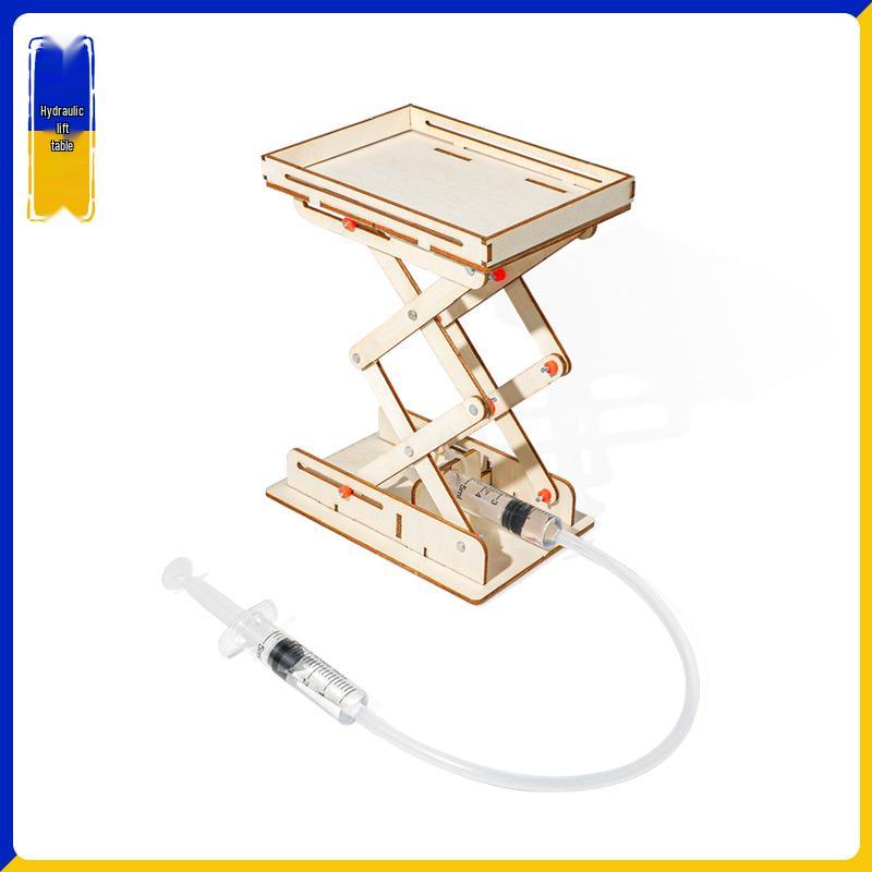 

DIY Hydraulic Lift Platform STEM Classroom Kit for Students