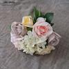 Rose-Colored Artificial Flower Bouquets for Home Decoration - GF12510