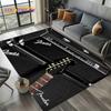 27 Styl Nowy Fender Retro Gitara Instrumenty Muzyka Dywan 3D do Salonu Sypialni Domu Dekoracja Sofy, Antypoślizgowa Mata Podłogowa