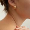 Soft Fan Curve Earrings, Ayun_2 Colors