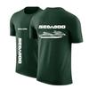 2026 Sea Doo Seadoo Moto New Summer Men's Brand T-Shirt Short Sleeve Round Neck Casual Fit Comfortable Quick Drying T-shirt Tops