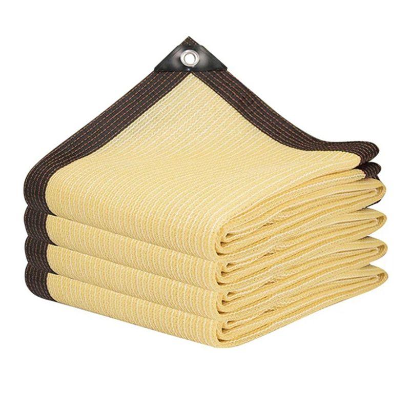 

AEE4-UV Protection Beige Shade Net Garden Balcony Plant Shed Shade Sail Outdoor Swimming Pool Awning Cover Camping Canopy