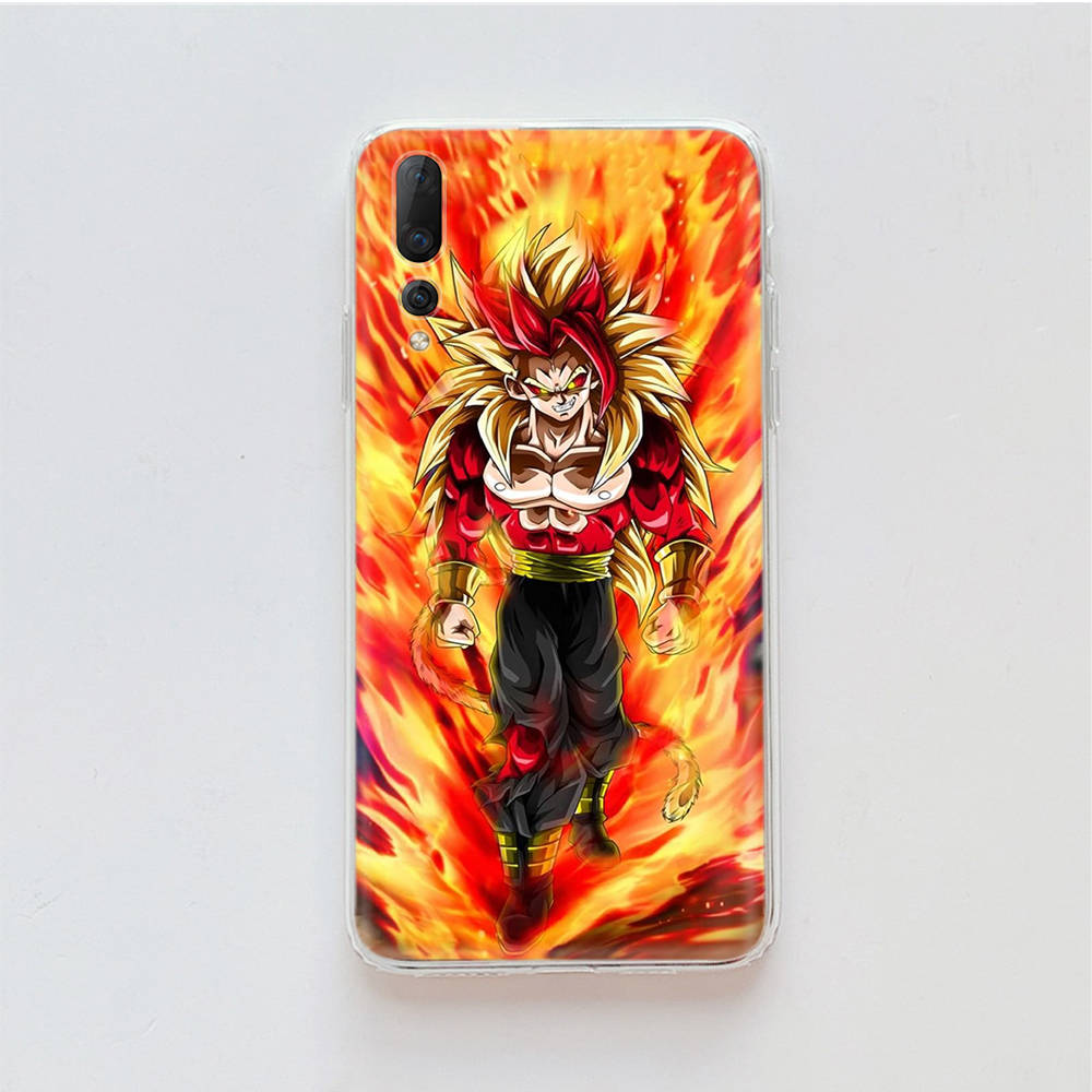 Transparent Case for Samsung A04 A14 A23 M33 M53 Realme 10 9 C35 C55 VIVO X80 Infinix Hot 30 Note 11 Tecno Spark 8P Pro W-86 Dragon Ball Super