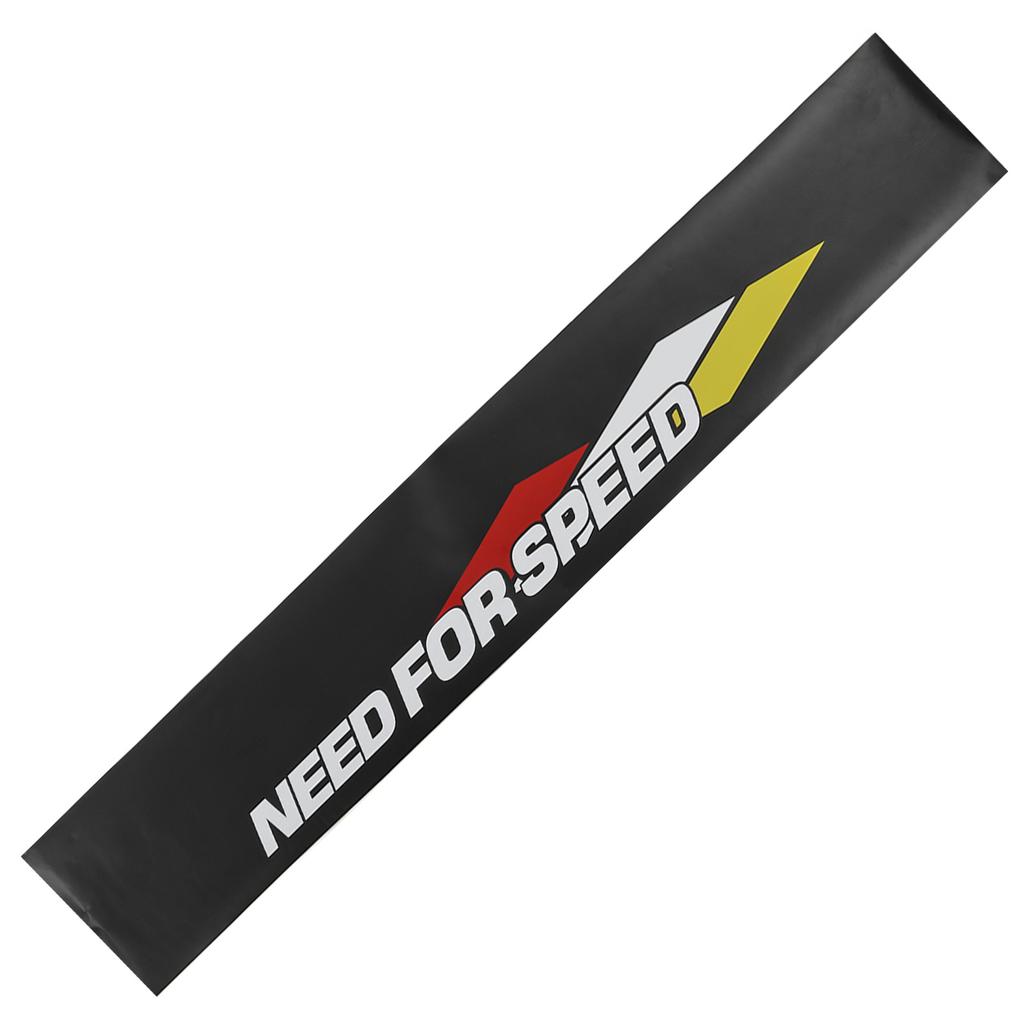 130x21cm Universal PVC Car Reflective Sticker Front Windshield Decorative Decals with Scraper for Automobile