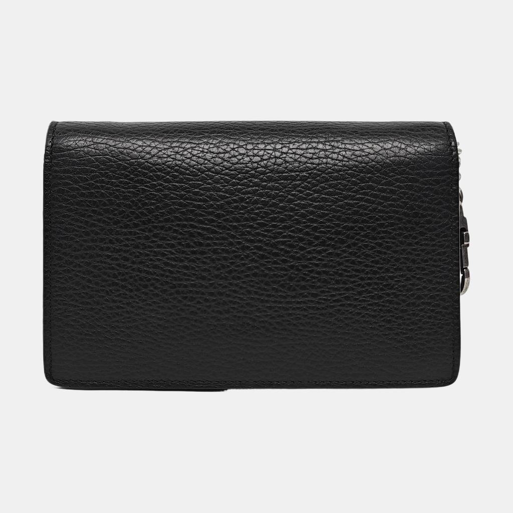 [Pre-Owned] Dionysus Tiger Head Buckle Chain Shoulder Leather Crossbody Bag Mini - Excellent #TMDRFS