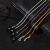 Fashion Anti Slip Metal Reading Glasses Chain for Women Sunglasses Cords Eyeglass Lanyard Hold Straps Gold Silver Black Necklace