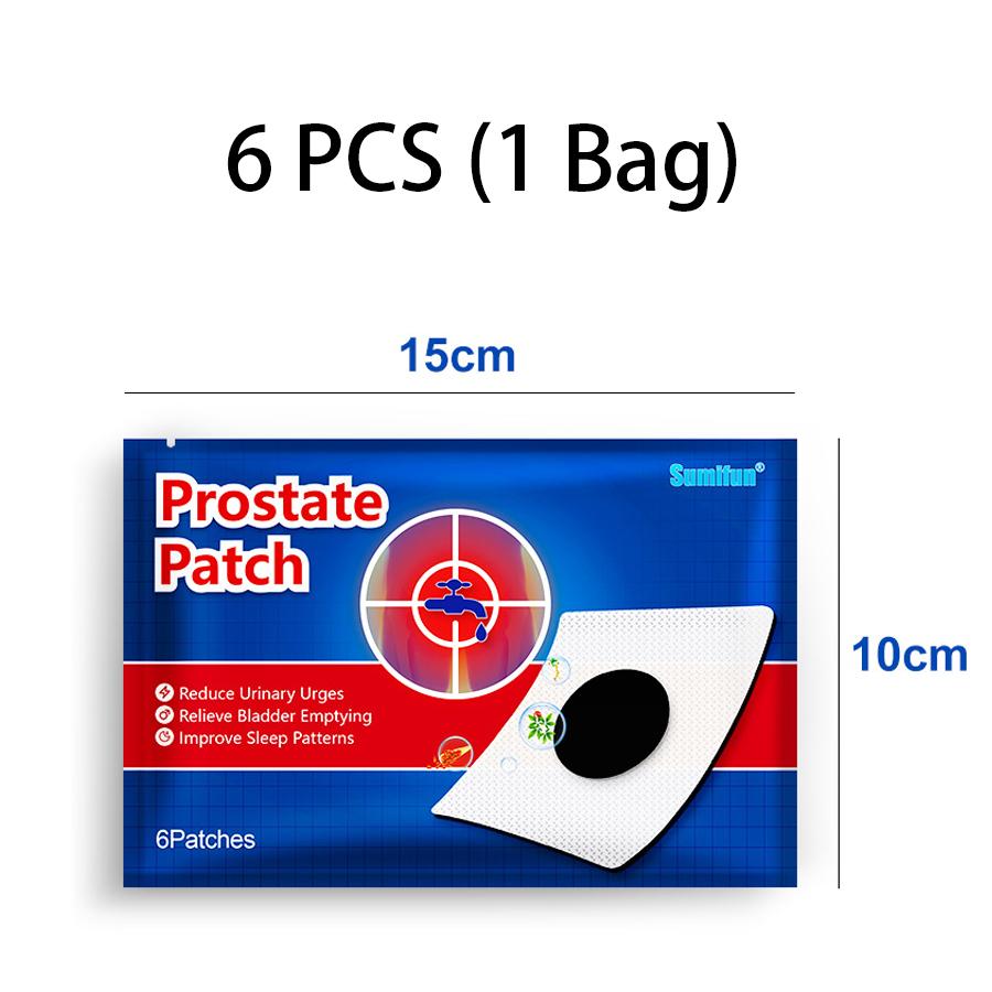 Sumifun 6/12/30 PCS Prostate Swelling Patch Navel Health Patch Relieved Urinary Frequency Urgency Male Private Area Health Care Increases Confidence