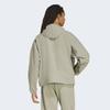 Adidas Unisex Myshelter Windbreaker Windbreaker Full Zip Jacket Beige