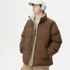 Winter lamb wool bread clothes, new loose men's thickened large size coat, couple's velvet warm cotton clothes