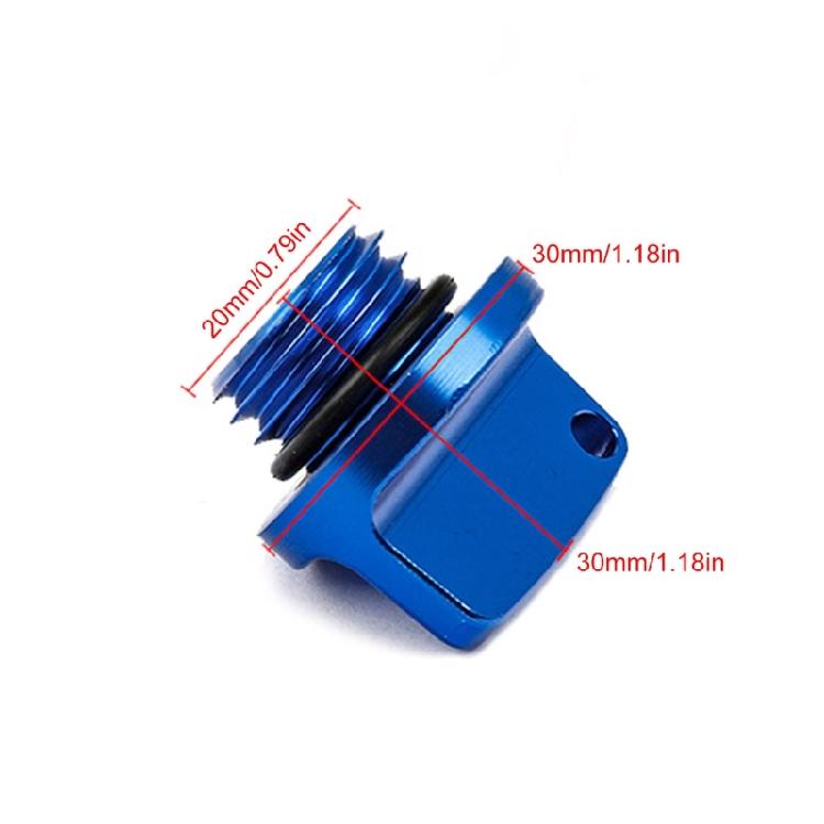 Professional Motorcycle Oil Caps Screws, Corrosion Resistant, Fit for Casual Bikers Enhanced Sealing and Leak Prevention