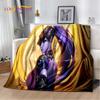 Overwatch Game Gamer DVA  Reaper Soft Plush Blanket,Flannel Blanket Throw Blanket for Living Room Bedroom Bed Sofa Picnic Kid 3D