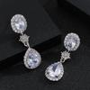 New Style Personalized Earrings Korean Fashion Versatile Water Drop Earrings for Women