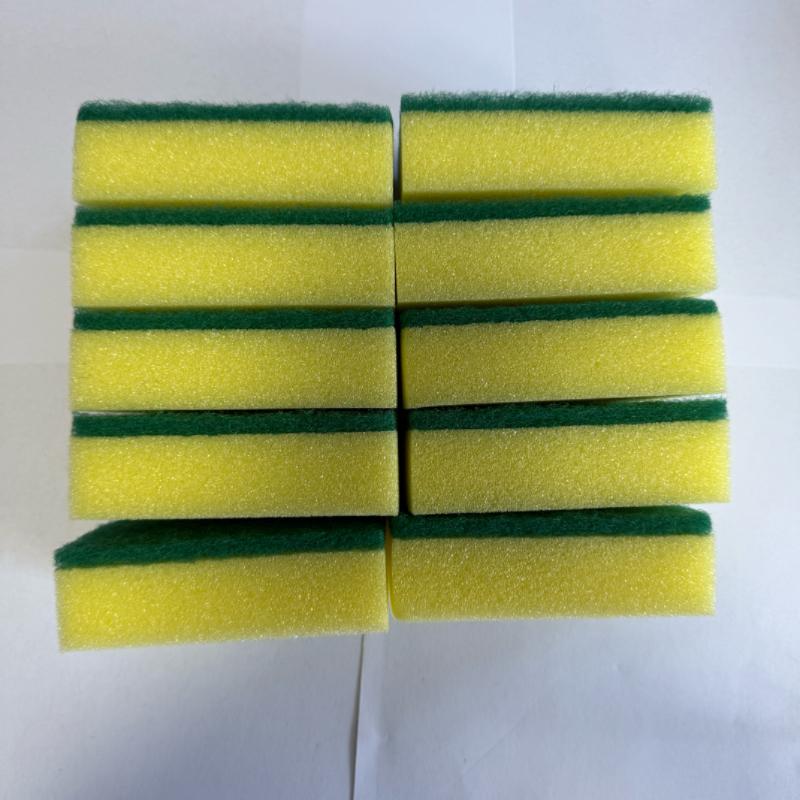 Highly absorbent double-sided sponge magic cleaning pot rust sponge cleaning brush kitchen cleaning tool
