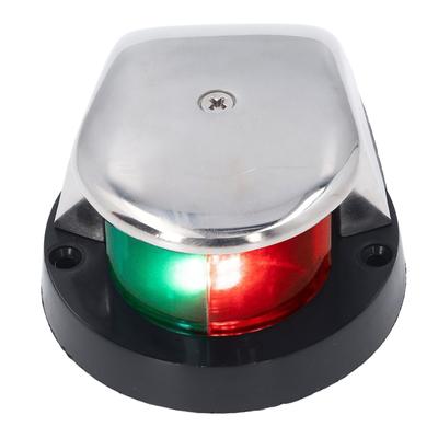 LED navigační světlo pro lodě, červené a zelené, dvoubarevné, pobřežní stráž USA, 2NM, vysoká viditelnost, vodotěsné, IP65