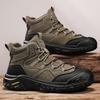 Men Tactical Boots with Straps for Training Combat Waterproof Straps Breathable Multifunctional Motorcycle Outdoor Hiking Shoes