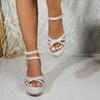 Fashion Summer New Wedges Heel Sandals Women High Heel Platform Ladies Shoes Large Size 42