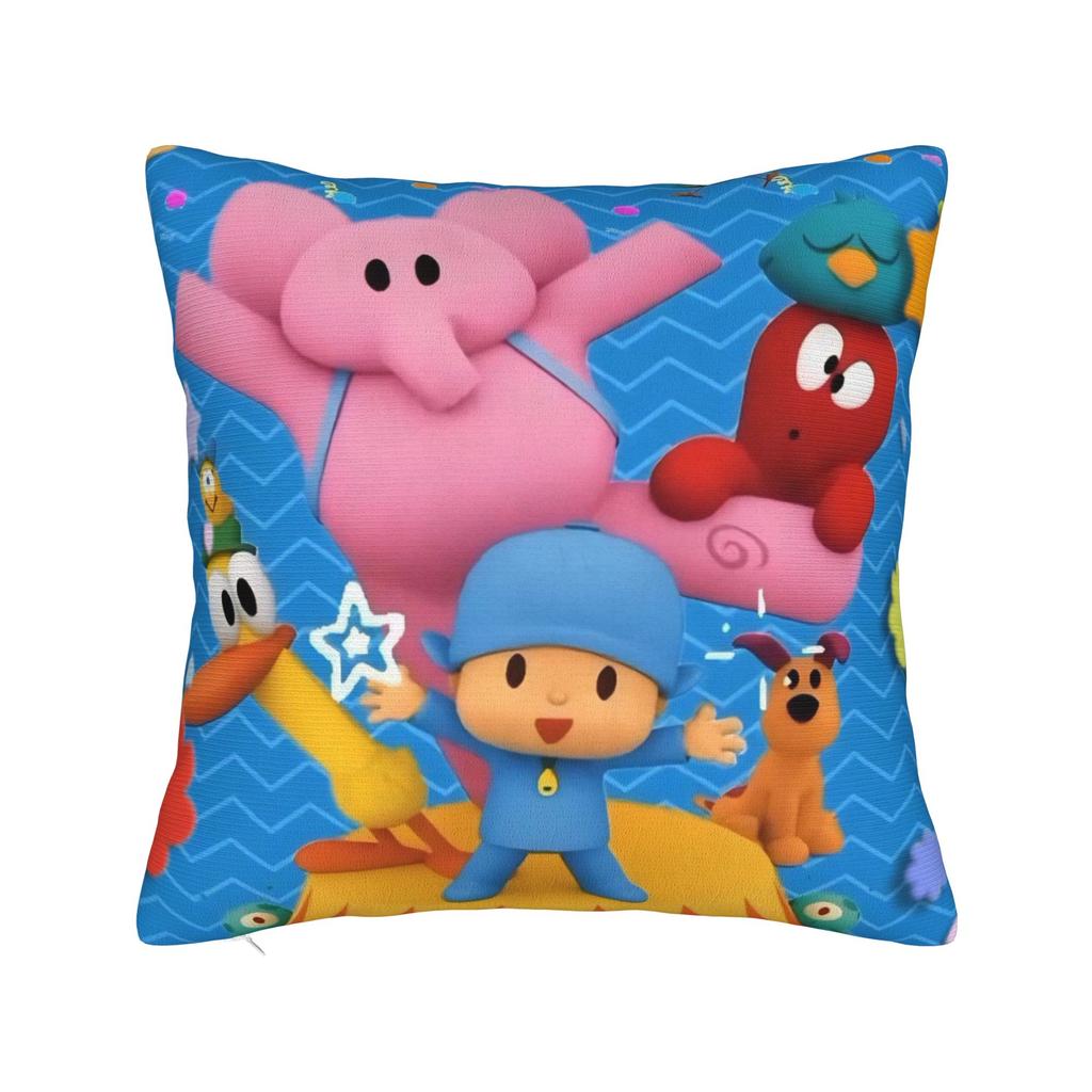 Decorative Pillow Cover Pocoyoes Cartoon Comdy Stuff Home Throw Pillow Case Cover Drop Shipping Multi-Size