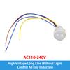 AC110-240V DC12-24V Automatischer Sensor-Lichtschalter LED PIR Infrarot Bewegungssensor Erkennung Mini LED Empfindliches Nachtlicht