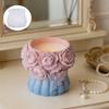 Silicone Peony Flower Candle Mould For Handmade Aromatherapys Candle With Detailed Petals Designs