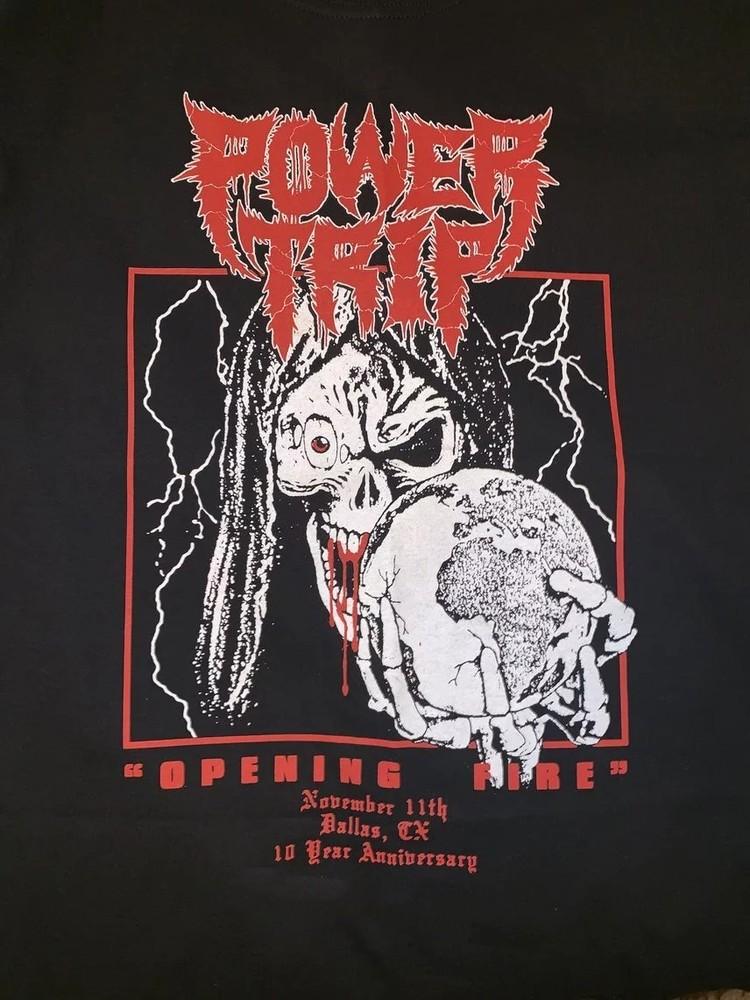 

New Power Trip 10-Year Anniversary Gift For Fans Men All Size T-Shirt TH178 Unisex T-Shirt XL