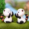 Mini Cute Animal Figurine Miniatures Crafts Ornament Fairy Garden Bonsai DIY Home Landscape Decoration Gift