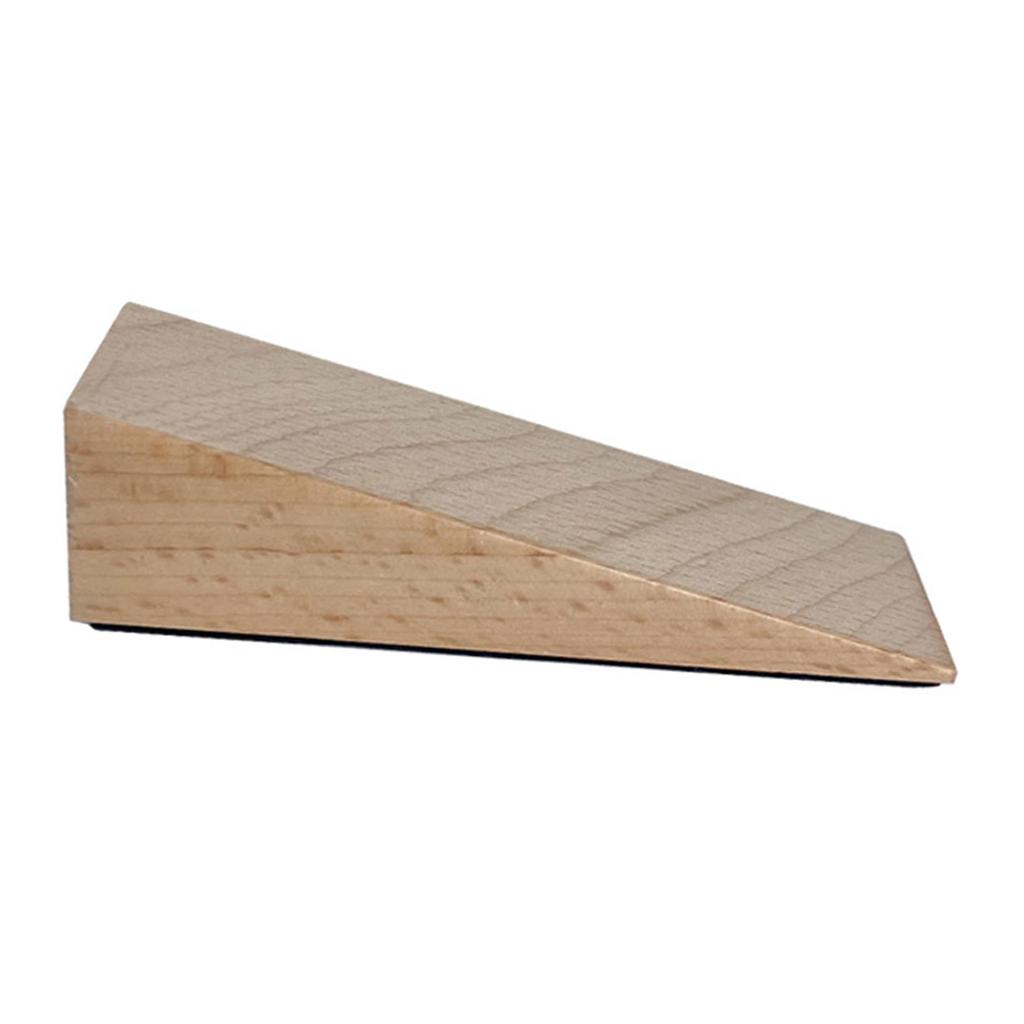 Türstopper Rutschfest Buche Geräuschdämmend Holz Türstopper für Zuhause