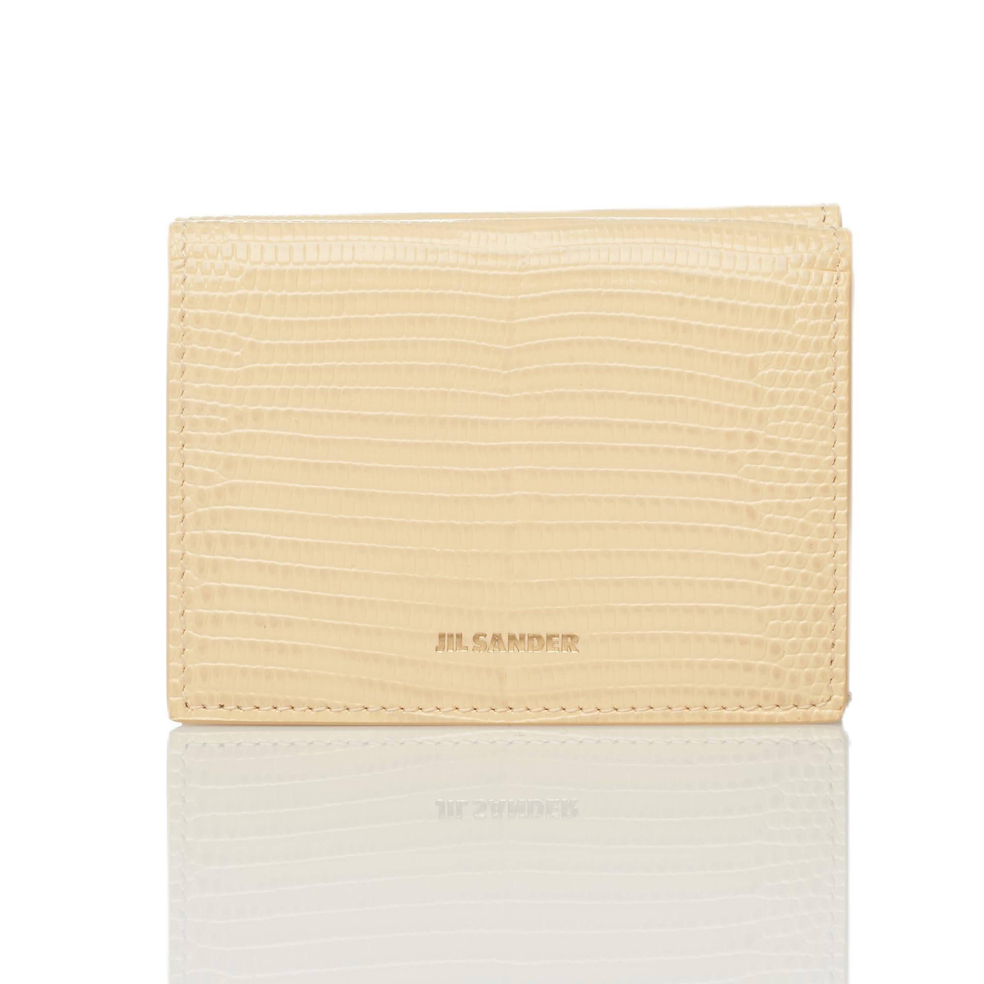 

Trifold Wallet J07UI0011P6399 TINY WALLET LINEN [Jil Sander] Women s [Item]