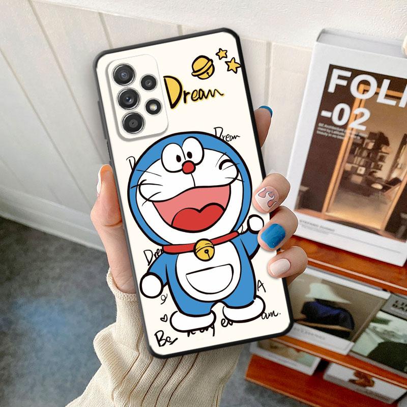 Funny Cartoon Doraemon Phone Case for Vivo Y20 S1 Y70 Y19 Y11 Y72 5G Y81 Y15 V20 Y53 V17 Y31 Y17 V21 Y90 TPU Soft Cover Capa