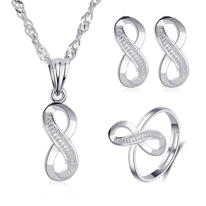 Elegant Pearl Teardrop Necklace & Stud Earrings Set for Bridal