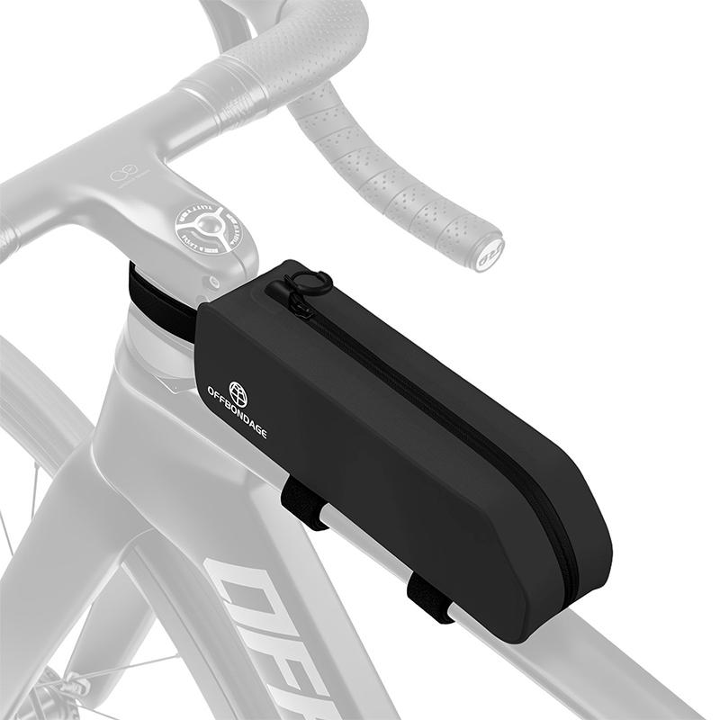 

Сумка на верхнюю трубу велосипеда Offbondage, велосипедная сумка, водонепроницаемая сумка на переднюю раму для велоспорта, сумка для езды на болтах и ремнях, велосипедный аксессуар чёрный